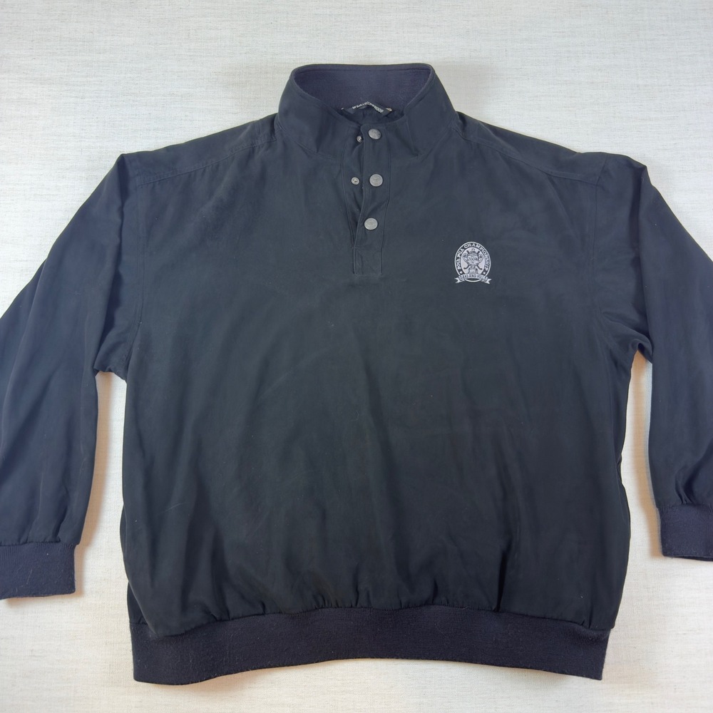 Weatherproof Mens Black 90th PGA Championship 2008 Oakland Hills Windbreaker XL